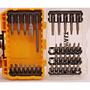 DEWALT Screwdriver Bit Set Storage ToughCase Missing 2 pieces Phillips Slotted